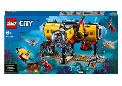 LEGO City Oceans 60265 Océano: Base de Exploración