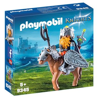 Playmobil Knights 9345 Combattant nain et poney