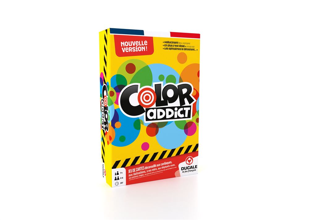 Jeu de cartes Ducale Color addict Nouvelle édition - Jeux d