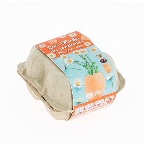 Boîte à œufs à faire pousser