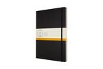 Carnet classique A4 ligné Moleskine couverture rigide Noir