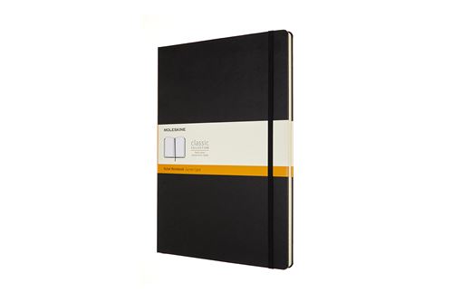 MSK A4 NOTES LIJN HARD - ZWART