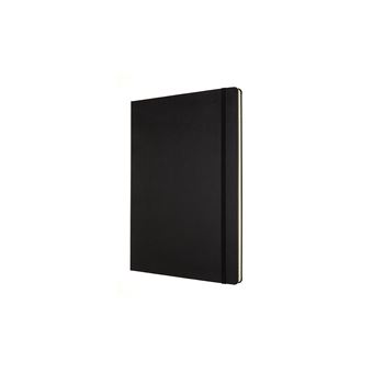 Carnet classique A4 ligné Moleskine couverture rigide Noir