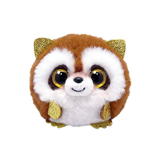 Puffies Peluche Pickpocket le Raton Laveur Amusant et Adorable Neuf