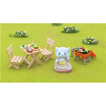 Playset Sylvanian Families La fille éléphant et son set de pique-nique