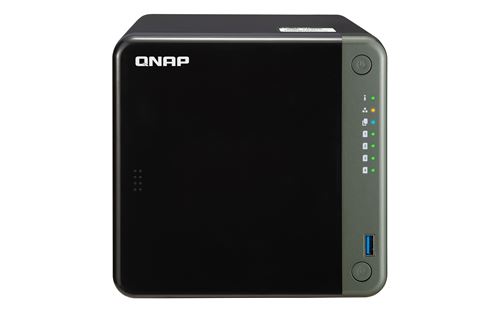 Qnap TS-453D 4 GB NAS-server zwart