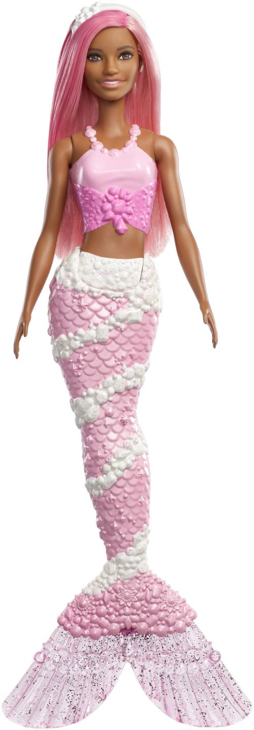 Barbie Dreamtopia Poupée Mannequin Sirène Cheveux Roses - N/A - Kiabi -  18.66€