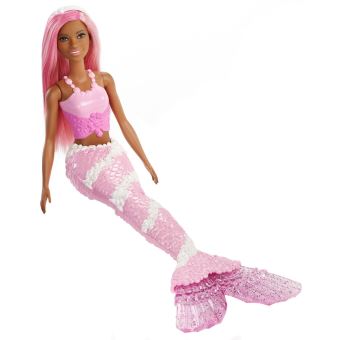 Poupée Barbie Dreamtopia Sirène Cheveux roses