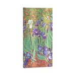 Carnet à couverture rigide Paperplanks slim ligné Iris de Van Gogh