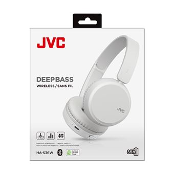 Ecouteurs sans fil JVC HA-S36W Bluetooth Blanc