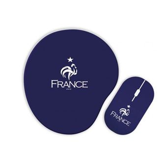 Souris sans fil FFF et Tapis de souris - 1