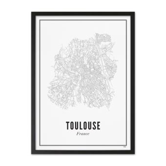 Affiche Wijck 40 x 50 cm Toulouse