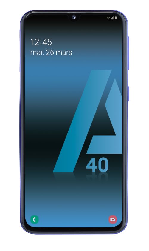 Smartphone Samsung Galaxy A40 Double SIM 64 Go Bleu