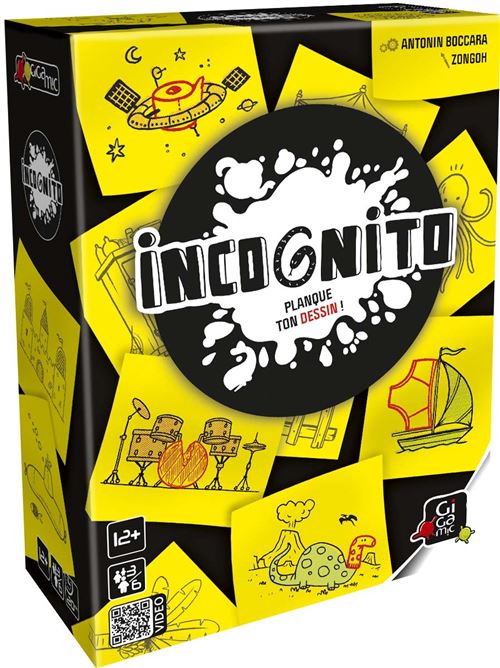 Jeux D’Ambiance Gigamic Incognito