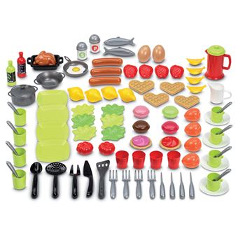 Cuisine Ecoiffier Boite dinette 100 pièces