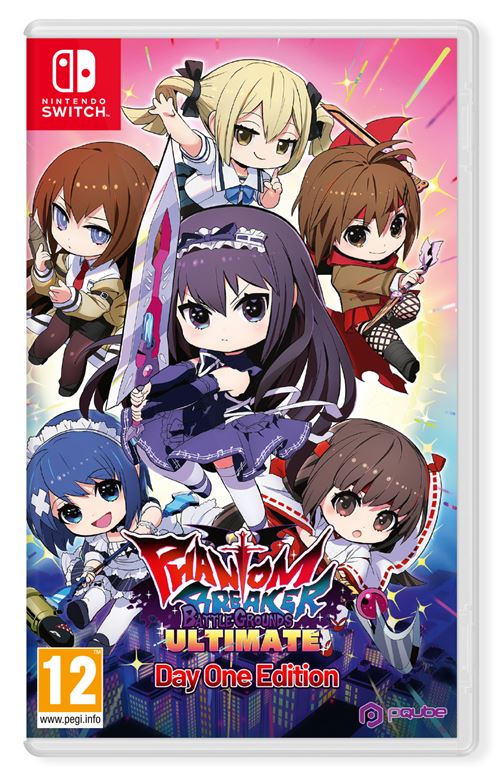 Pochette avant du jeu Phantom Breaker: Battle Grounds Ultimate Day One Edition Nintendo Switch