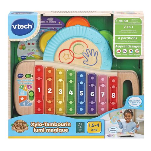 Instrument de musique Vtech Baby XyloTambourin lumi magique