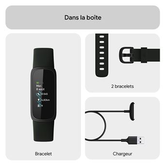 Bracelet De Remplacement En Silicone Pour Fitbit Inspire 3 - TiMOVO - Noir/Indigo/Blanc/Gris/Vert - Confortable Et Respirant