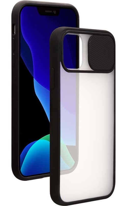 Coque Slide Contour BigBen Connected Noir pour iPhone 13 Pro