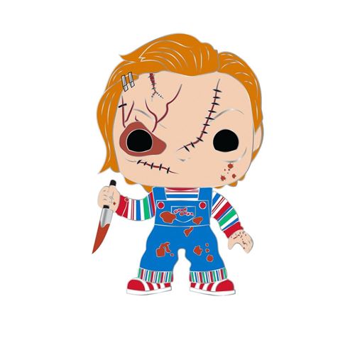 Funko HORROR Pop Large Enamel Pin N° xx Chucky - vue 3