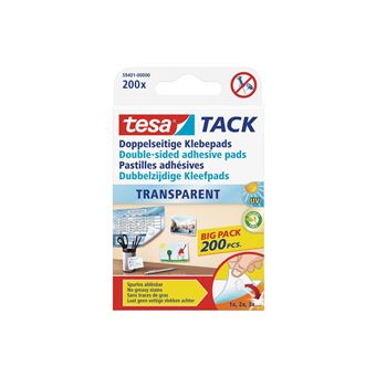 tesa TACK pastilles adhésives Big Pack, transparent - Colles et adhésifs à  la Fnac