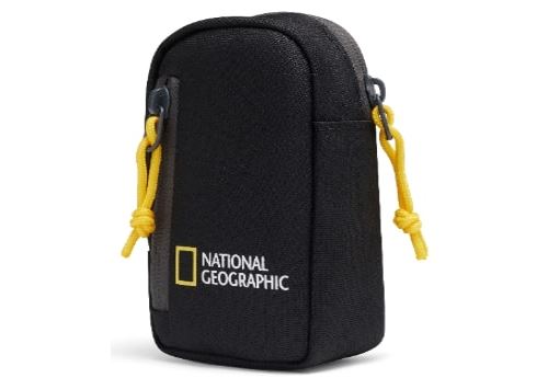 Pochette compacte National Geographic pour appareil photo Noir et jaune