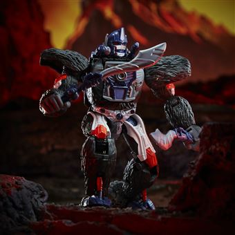 Transformers Kingdom War Voor Cybertron Optimus Primal Deluxe Class Figuur