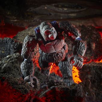 Transformers Kingdom War Voor Cybertron Optimus Primal Deluxe Class Figuur