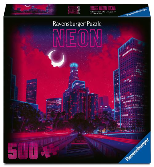 Puzzle 500 Pièces Ravensburger Néon Las Vegas