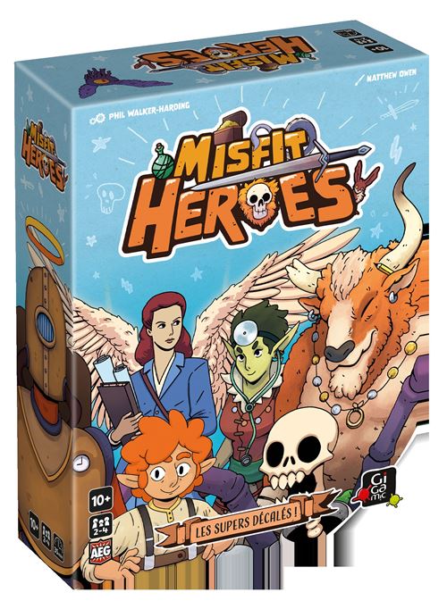 Jeu de stratégie Gigamic Misfit Heroes