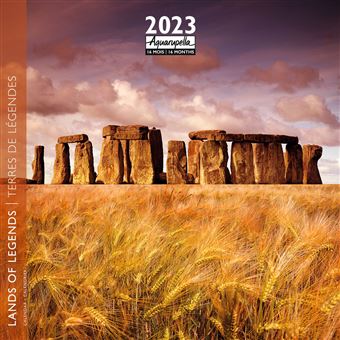 CALENDRIER 2023 30X30 TERRES DE LEGENDES