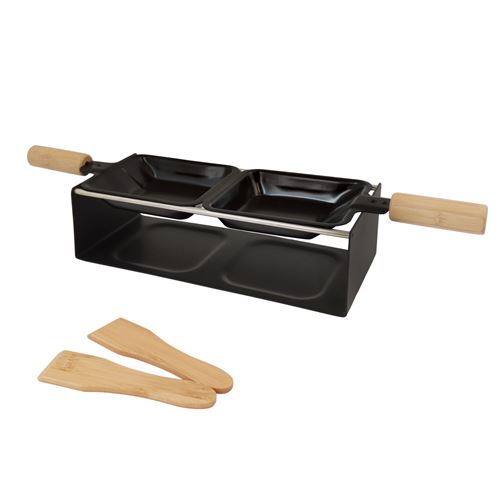 Appareil à raclette à la bougie Cooky Noir