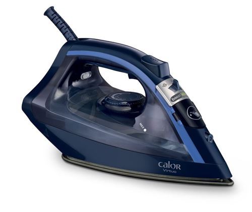 Fer À Repasser Vapeur Calor Virtuo Fv1713C0 2000 W Bleu Marine