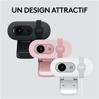 Webcam Logitech Brio 100 Full HD Rose