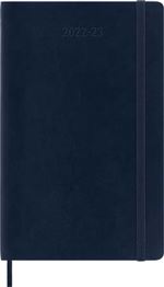 Agenda scolaire Moleskine 2022 2023 Semainier format de poche Souple Bleu Saphir