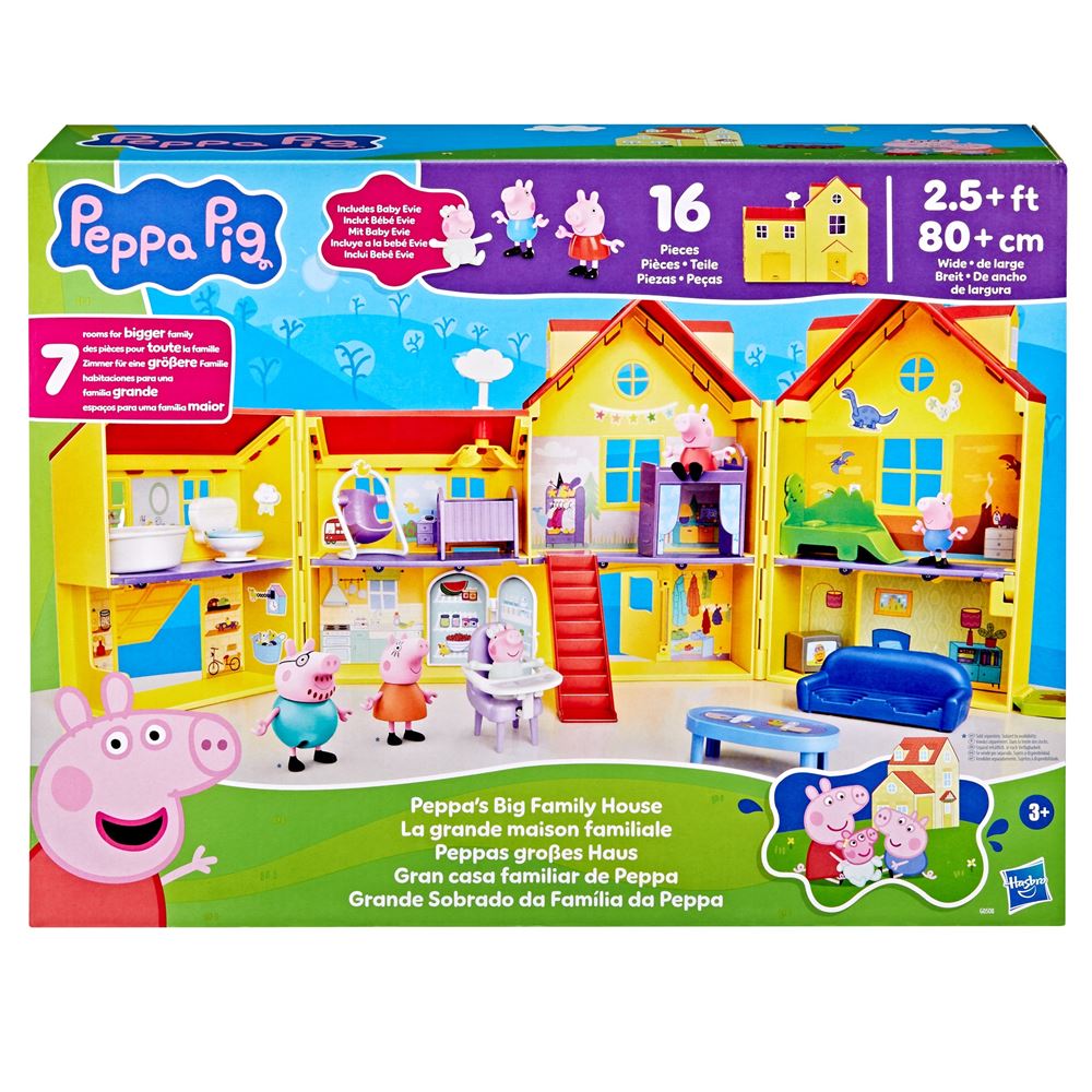 Coffret Peppa Pig Avec Figurines Articulées - Famille Et Amis, Avec Boîte - Neuf