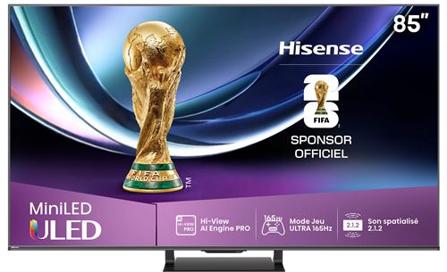 TV Hisense Mini LED 85U7Q PRO 215 cm 2025
