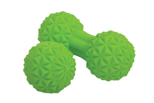 Twee Schildkröt Massageballen met Pinnen, diameter 60mm