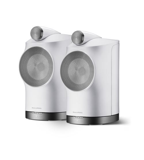 B&W Formation Duo - Luidspreker - boekenplank - draadloos - Ethernet, Fast Ethernet, Wi-Fi, Bluetooth - door app geregeld - 2-weg - wit