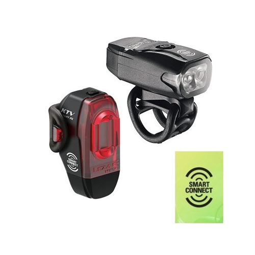 Pack de 2 éclairages vélo Lezyne LED KTV Smart Pro Noir