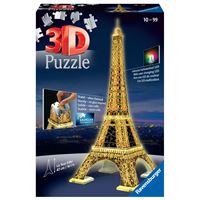 Megableu- Puzzle Parc des Princes 3D-Lumières Intégrées-Equipe de