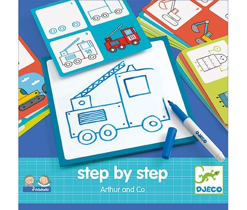 Step by step Arthur and co Djeco