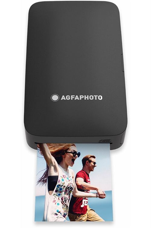 Blanc Sublimation Thermique 4Pass AGFA Photo Realipix Mini P Imprimante Photo 2,1 x 3,4 Bluetooth