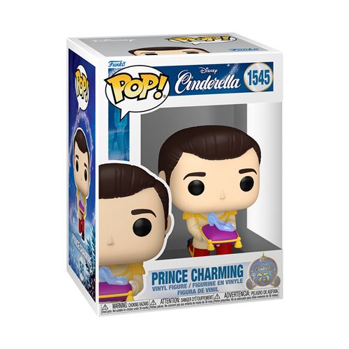 Funko Figurine Pop Disney Cinderella’s 75Th Prince Charming