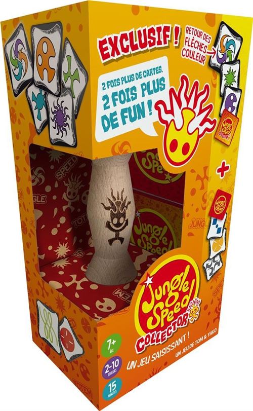 Acheter Jeu d’ambiance Asmodee Jungle Speed Collector Eco Pack État correct - 13,00 € Jeu d’ambiance Asmodee Jungle Speed Collector Eco Pack État correct - Asmodee reconditionné disponible sur Fnac
