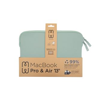 MW Horizon - Housse d'ordinateur portable - pour MacBook Pro 13?/MacBook Air 13? (USB-C) - 13" - vert givré - pour Apple MacBook Air 13.3" (Early 2020, Late 2018, Late 2020, Mid 2019); MacBook Pro 13.3" (Early 2020, Late 2016, Late 2020, Mid 2017, Mid 20