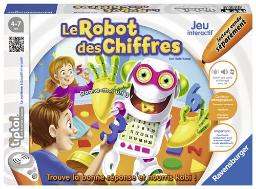 Le Robot Des Chiffres Tiptoi Ravensburger
