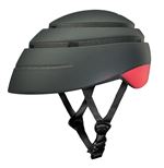 Casque de vélo pliable Closca Loop Graphite Taille L Noir et Corail