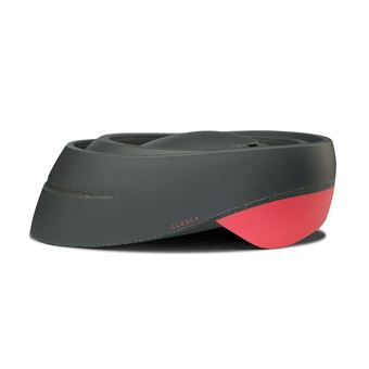 Casque de vélo pliable Closca Loop Graphite Taille L Noir et Corail