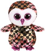 Peluche Ty Flippables Taille S Cheks le hibou 15 cm